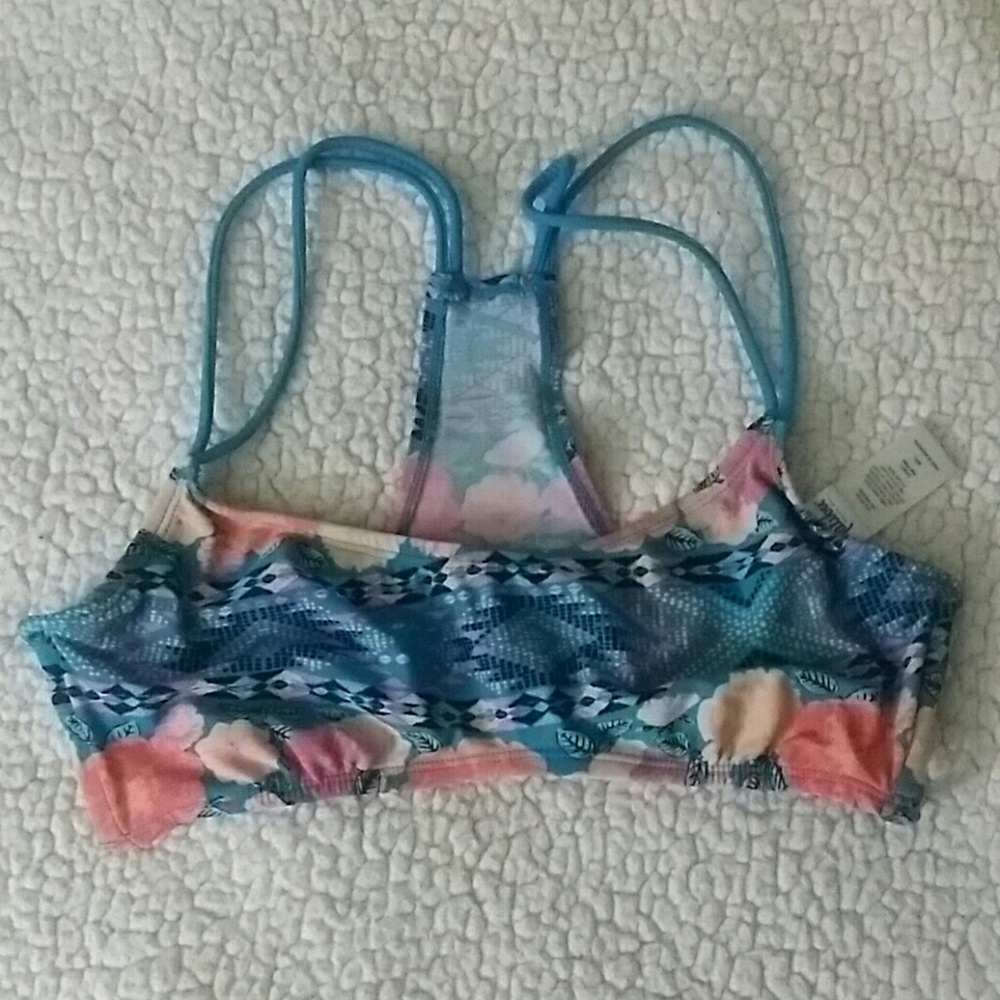 Im selling a colorful bikini top